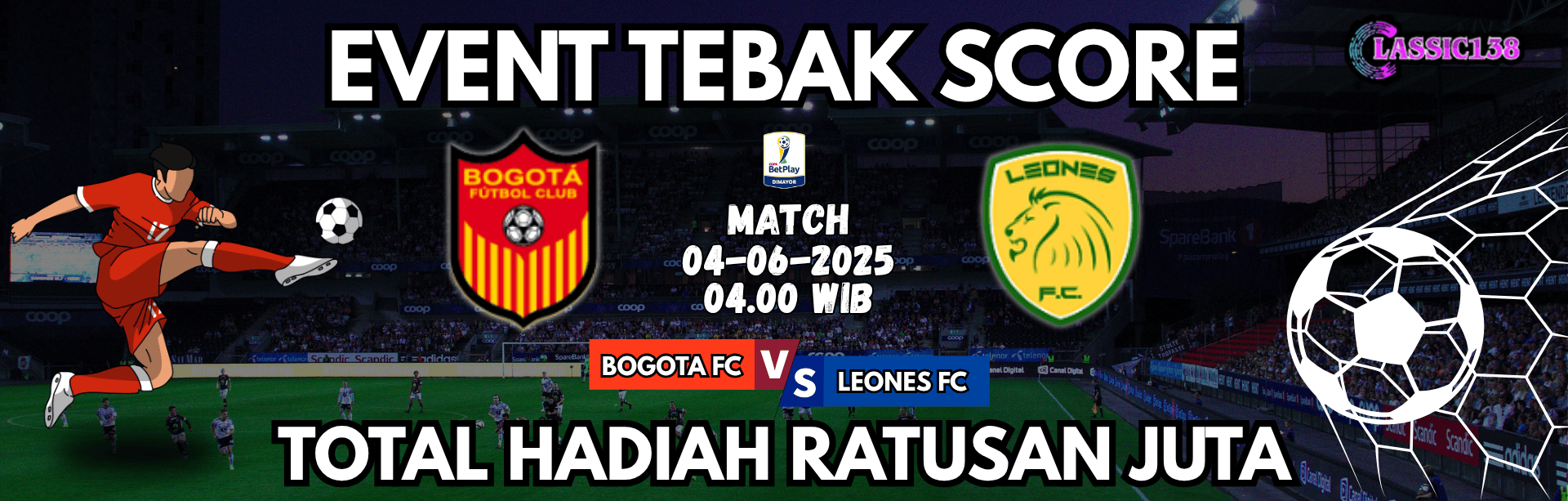 Tebak Score Classic138