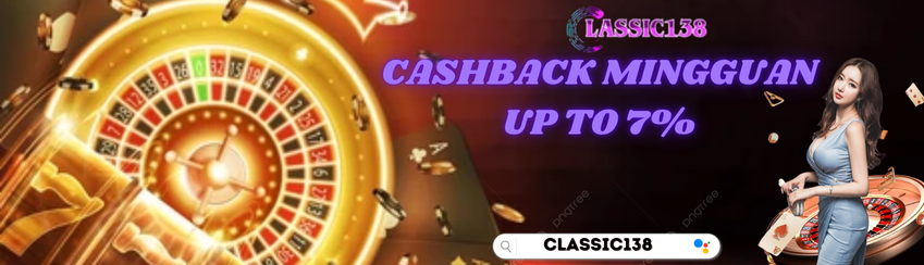 CASHBACK MINGGUAN SLOT UP TO 7% TANPA TO !