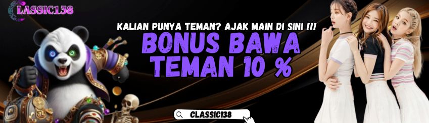 BONUS BAWA TEMAN 10%