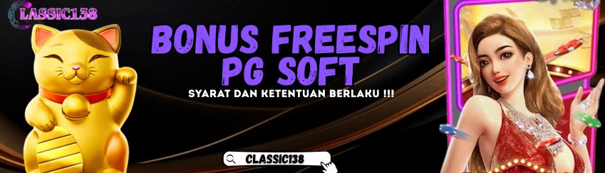 BONUS FREESPIN PG SOFT