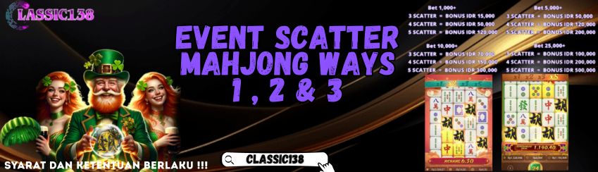 BONUS SCATTER MAHYONG WAYS 1 & 2 (PG SOFT)